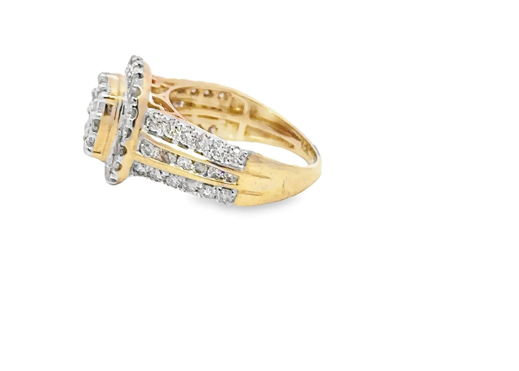 10K Gold 2.00 CTW Diamond Ladies Ring