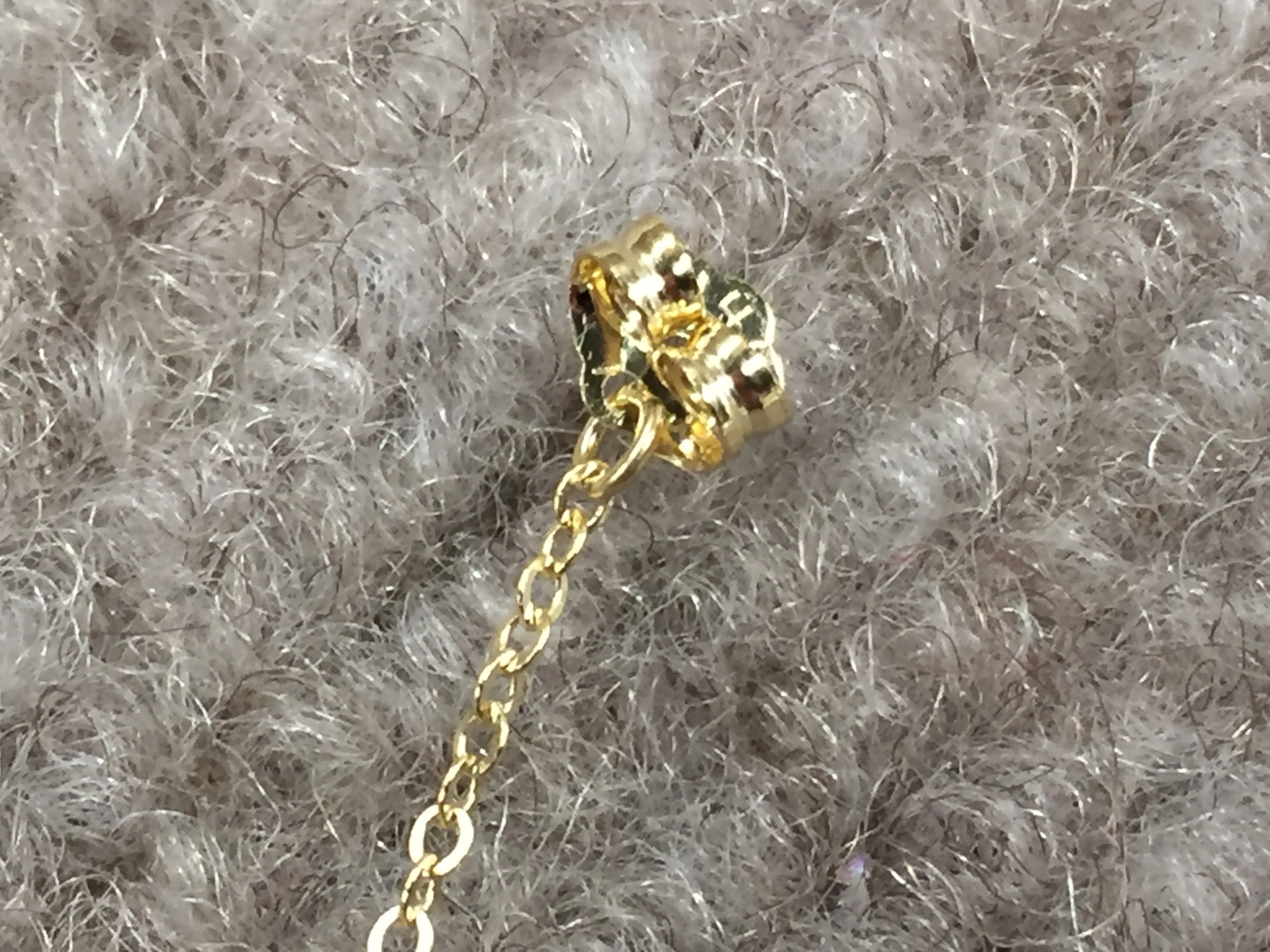 14 K Yellow Gold Dangle Earrings