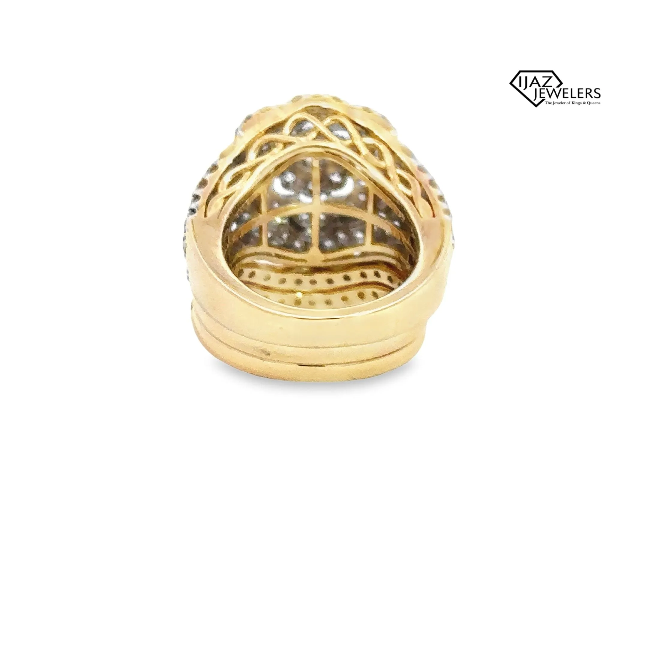 14K Gold 3.98 CTW Diamond Ladies Wedding Set