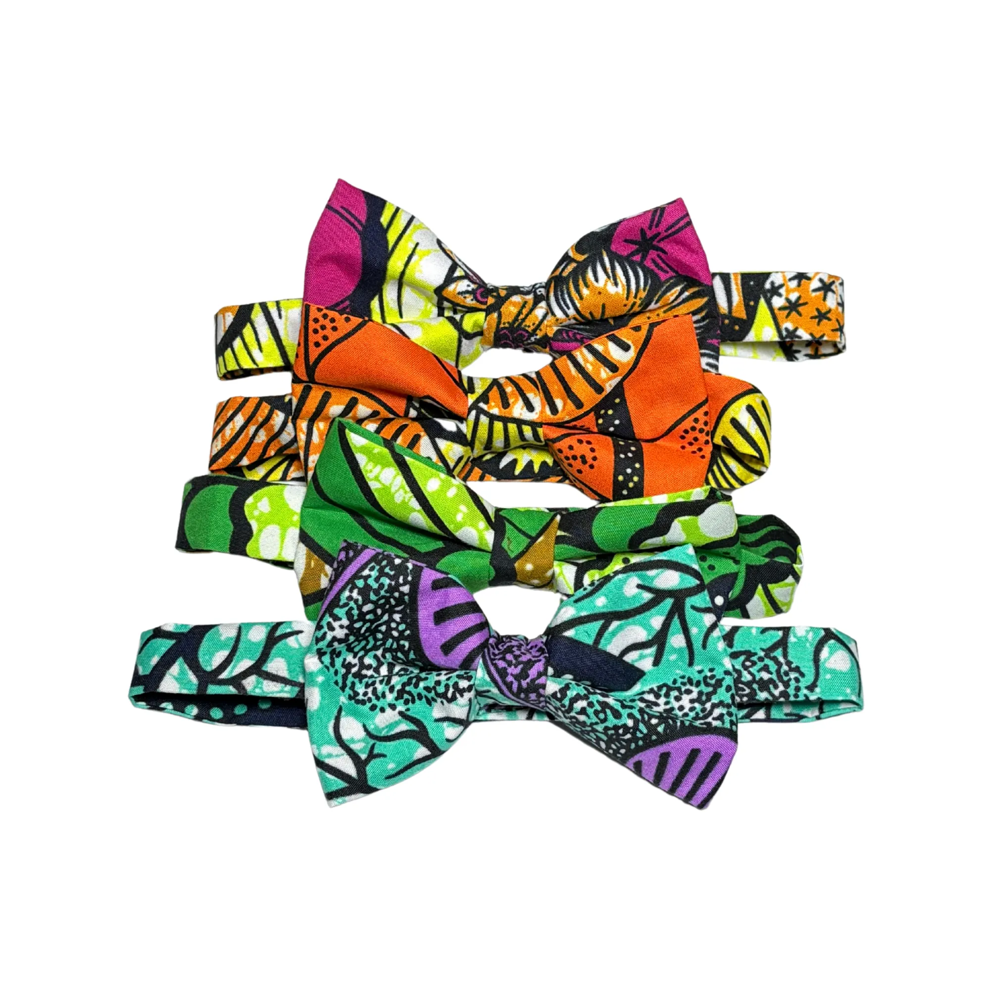 African Ankara Bow Tie Bundle #1