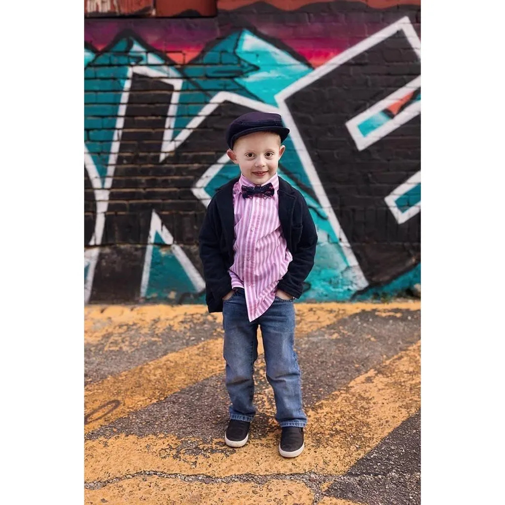Aqua Derby Horses Bow Tie