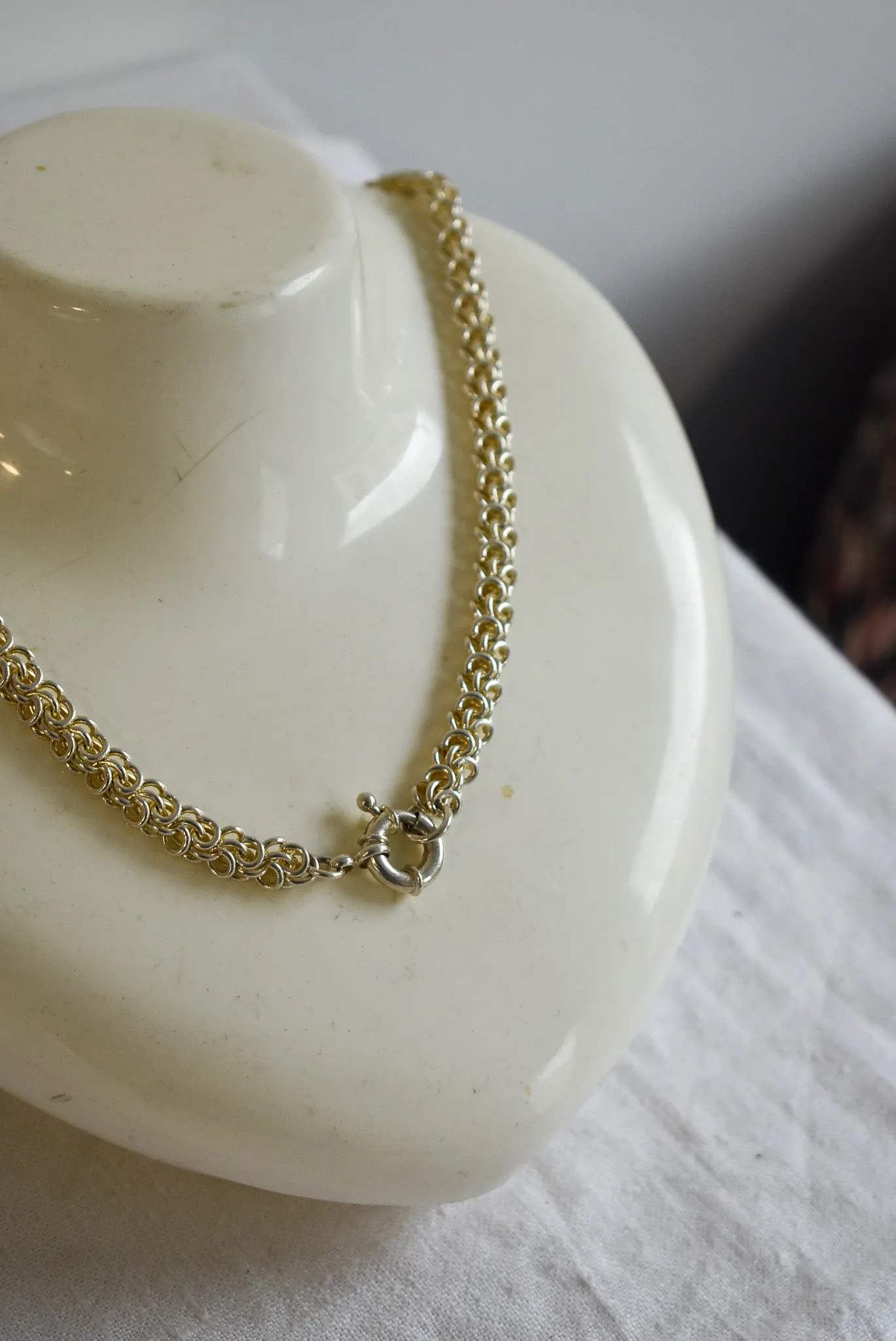 Beautifully made chunky chain necklace