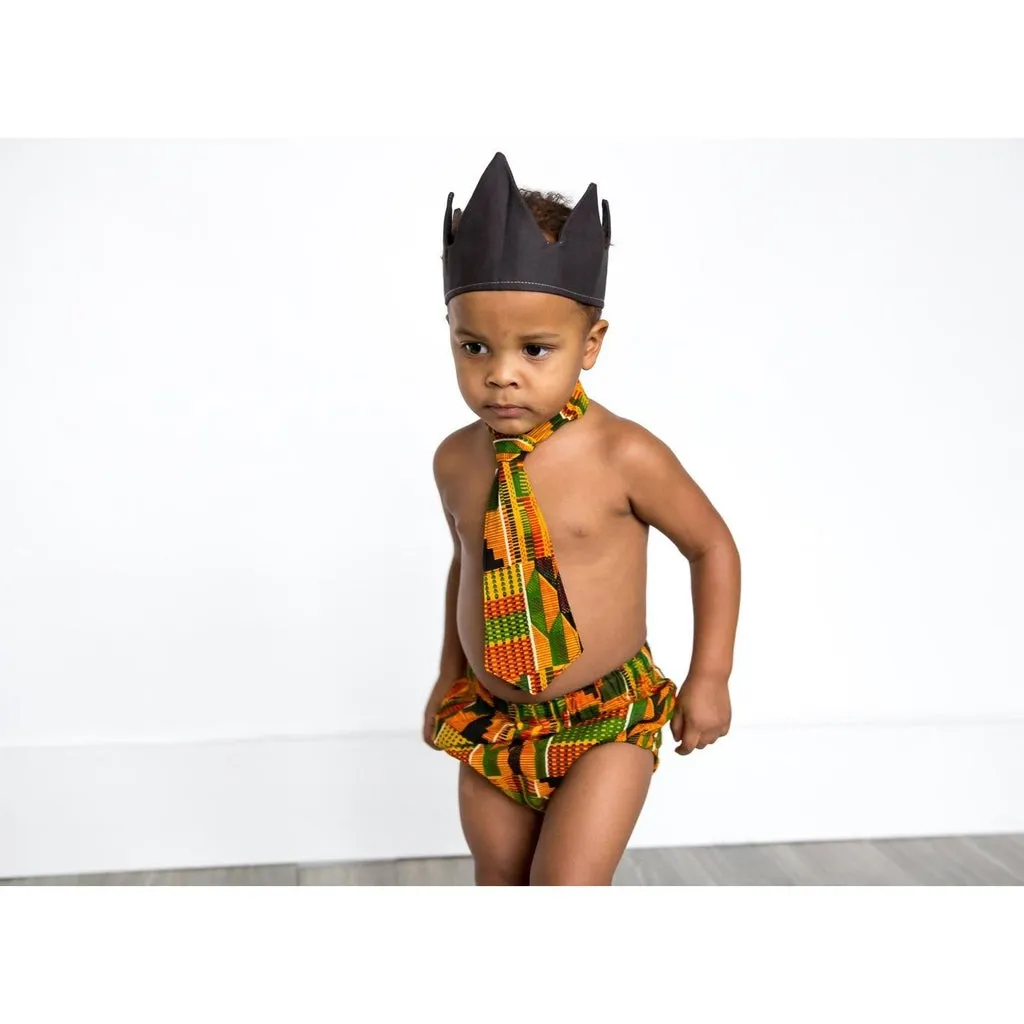 Boys African Print Tie