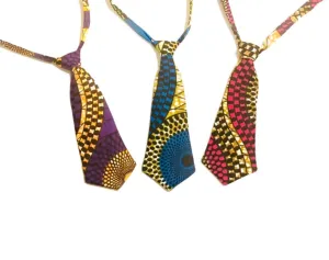 Boys African Print Tie