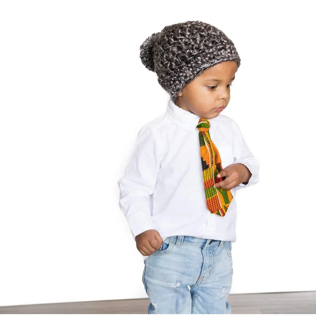 Boys African Print Tie