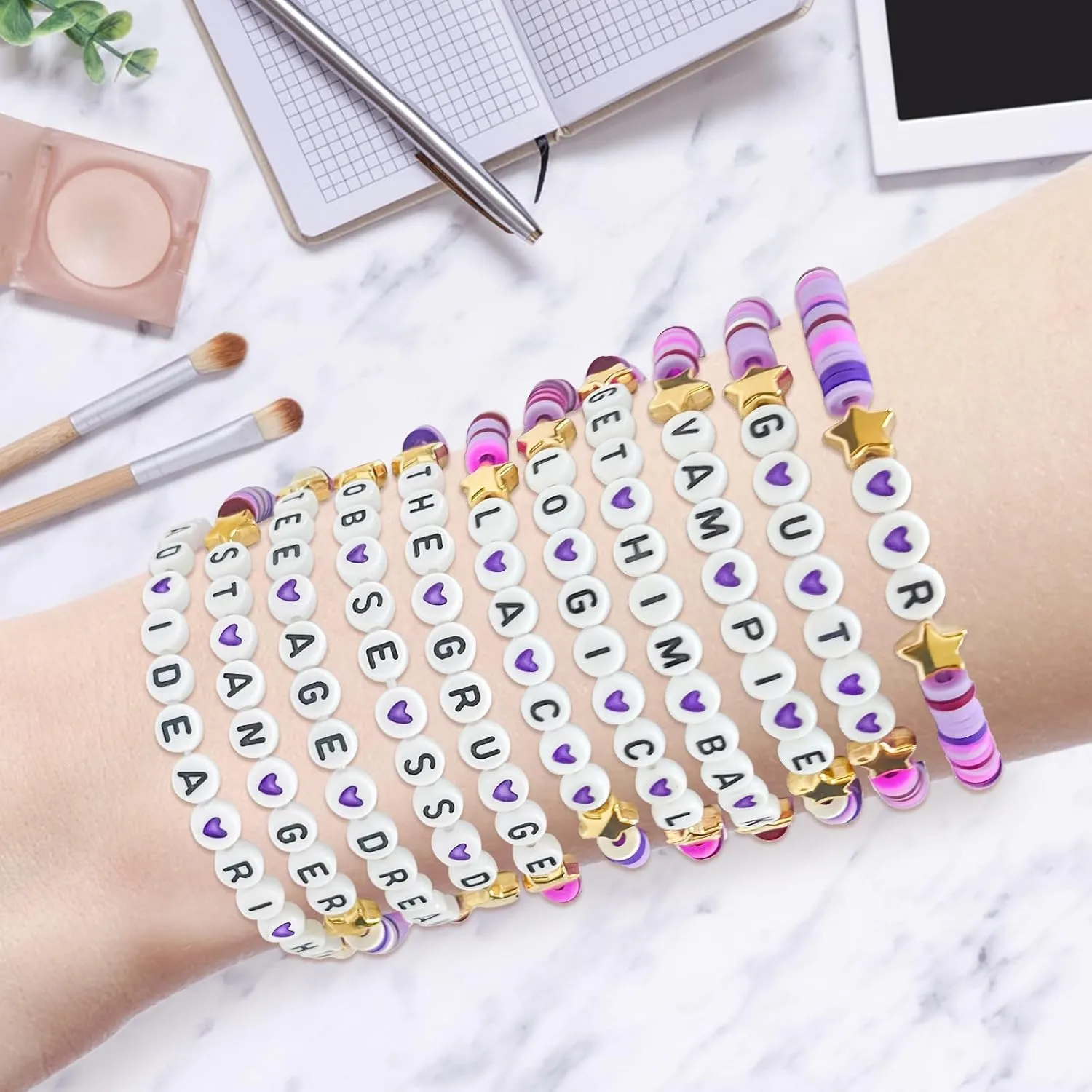 Bracelets for Singer Friendship Bracelet: Merchandise for Fans' Birthdays, Concert Outfits, and Party Favors, Gifts for Fan