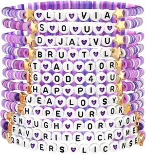 Bracelets for Singer Friendship Bracelet: Merchandise for Fans' Birthdays, Concert Outfits, and Party Favors, Gifts for Fan