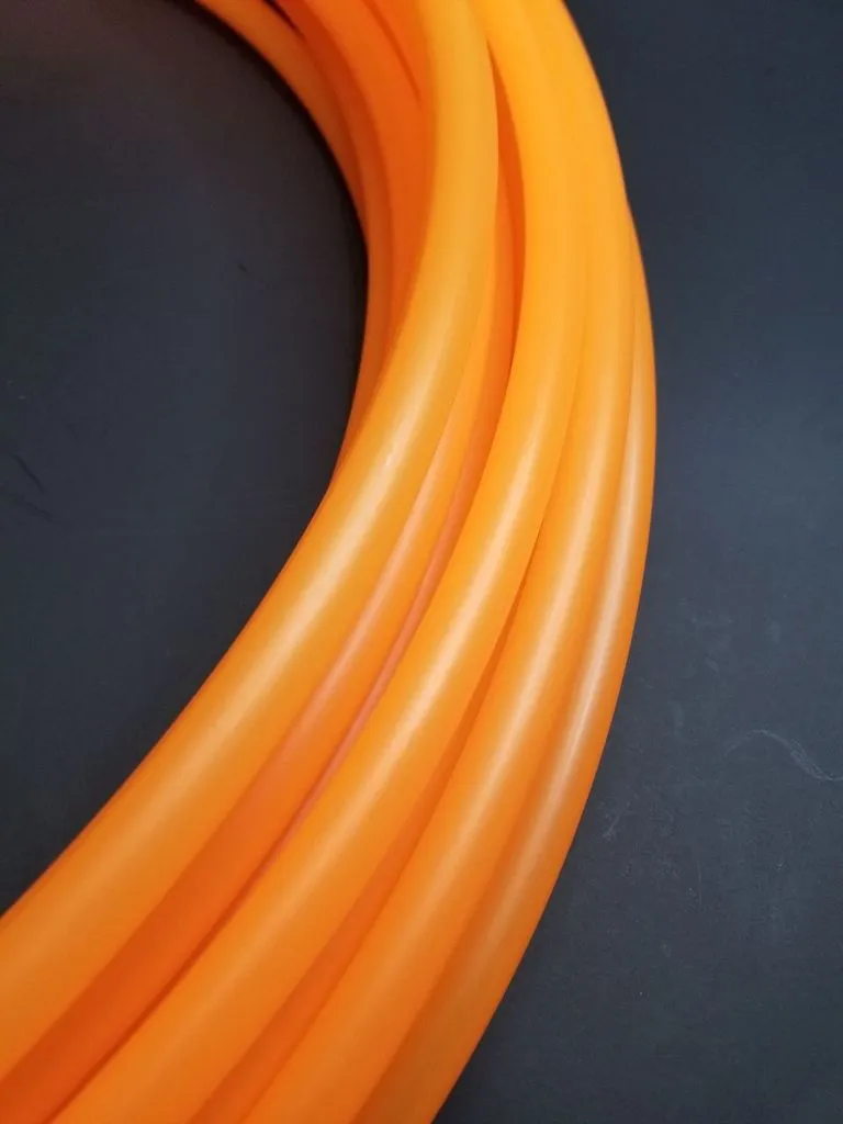 Creamsicle - UV Orange Polypro Bare Hoop 5/8