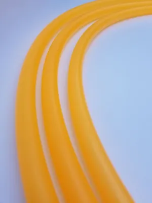 Creamsicle - UV Orange Polypro Bare Hoop 5/8