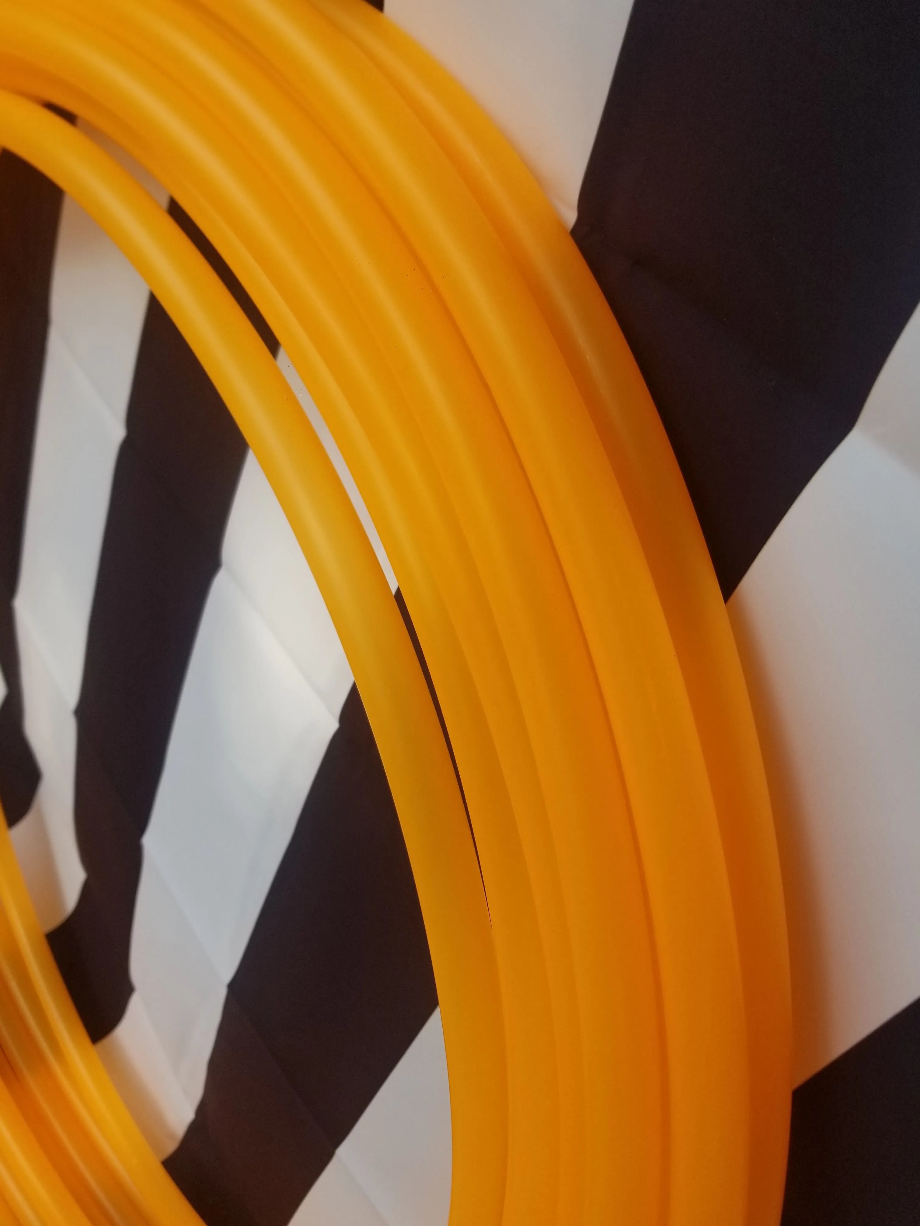 Creamsicle - UV Orange Polypro Bare Hoop 5/8