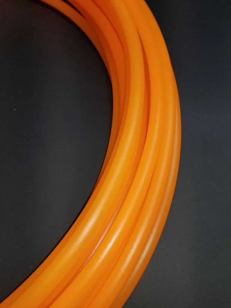 Creamsicle - UV Orange Polypro Bare Hoop 5/8