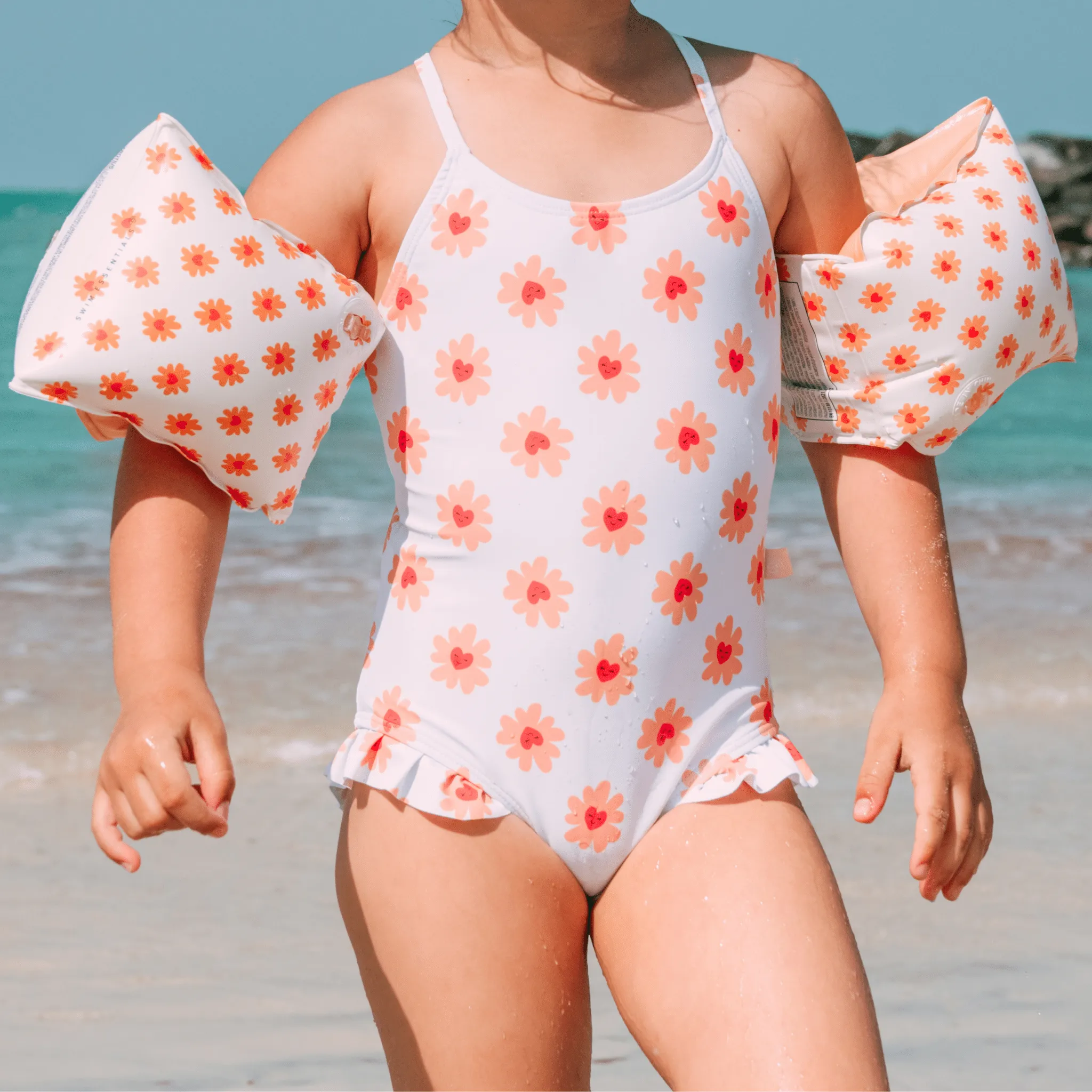 Floral Love | Multicolored Swim Arm Bands 0-2 years