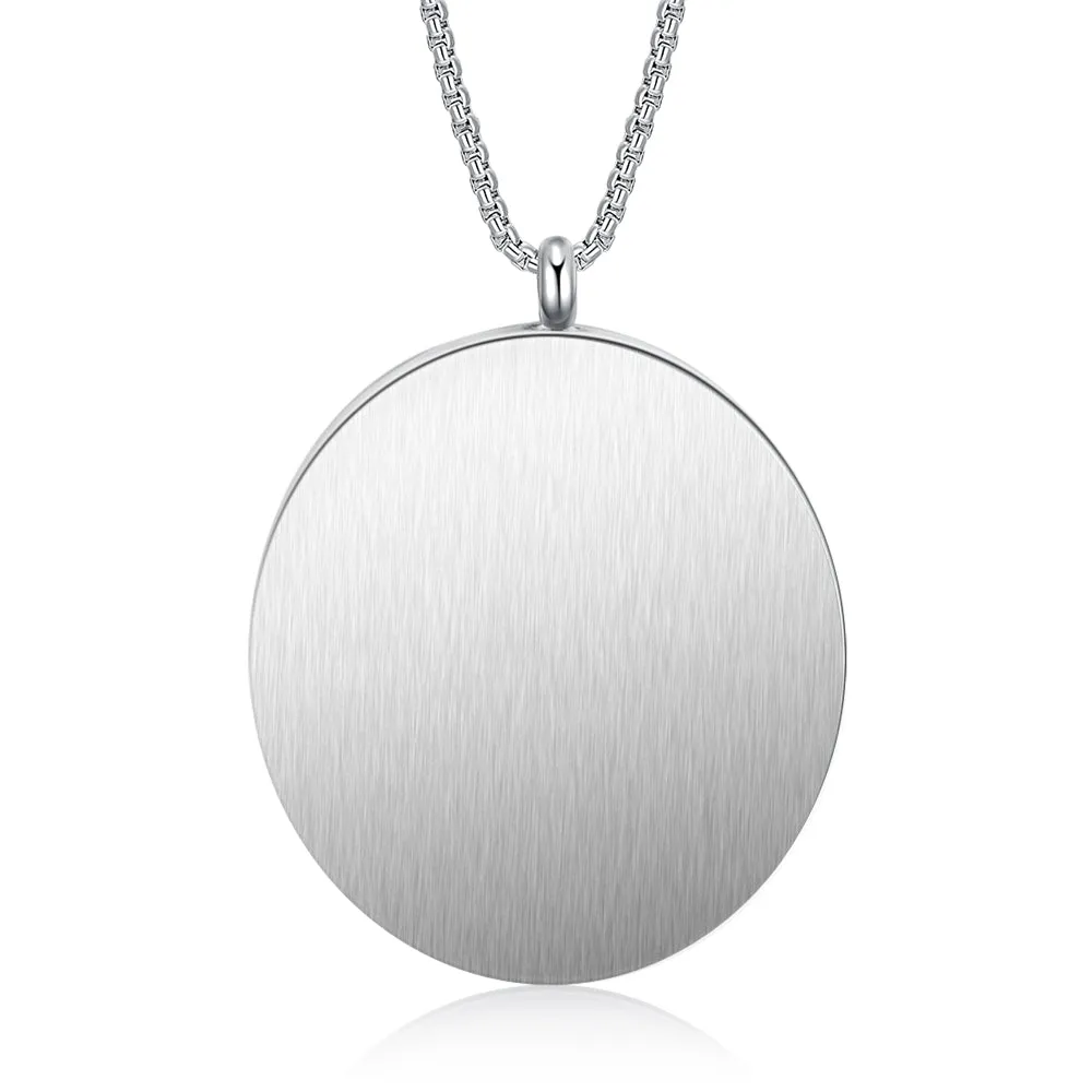 Personalized  CZ Stone Photo Necklace- Best Mother's Day Gift For New Mom