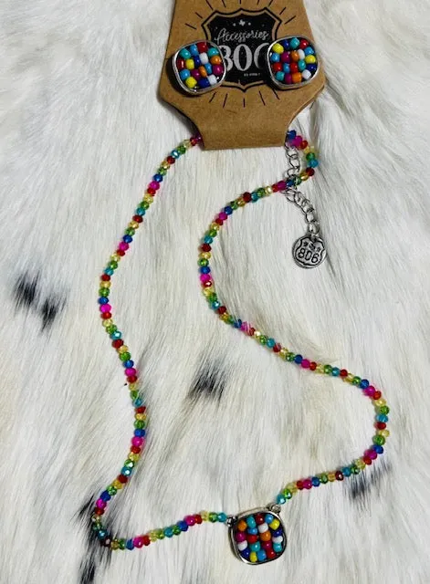 Seed Bead Necklace Sets by 806