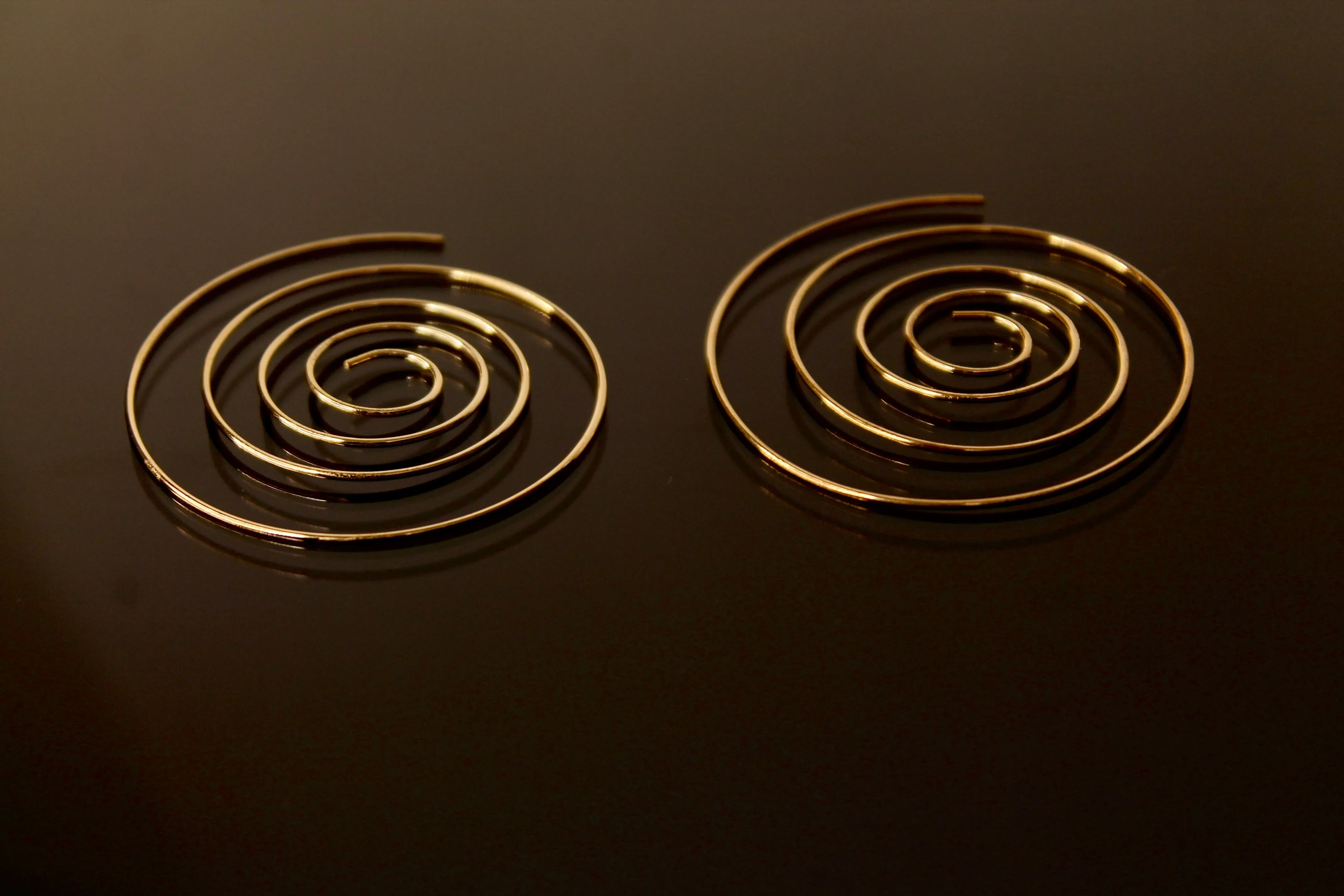 Spiral earring