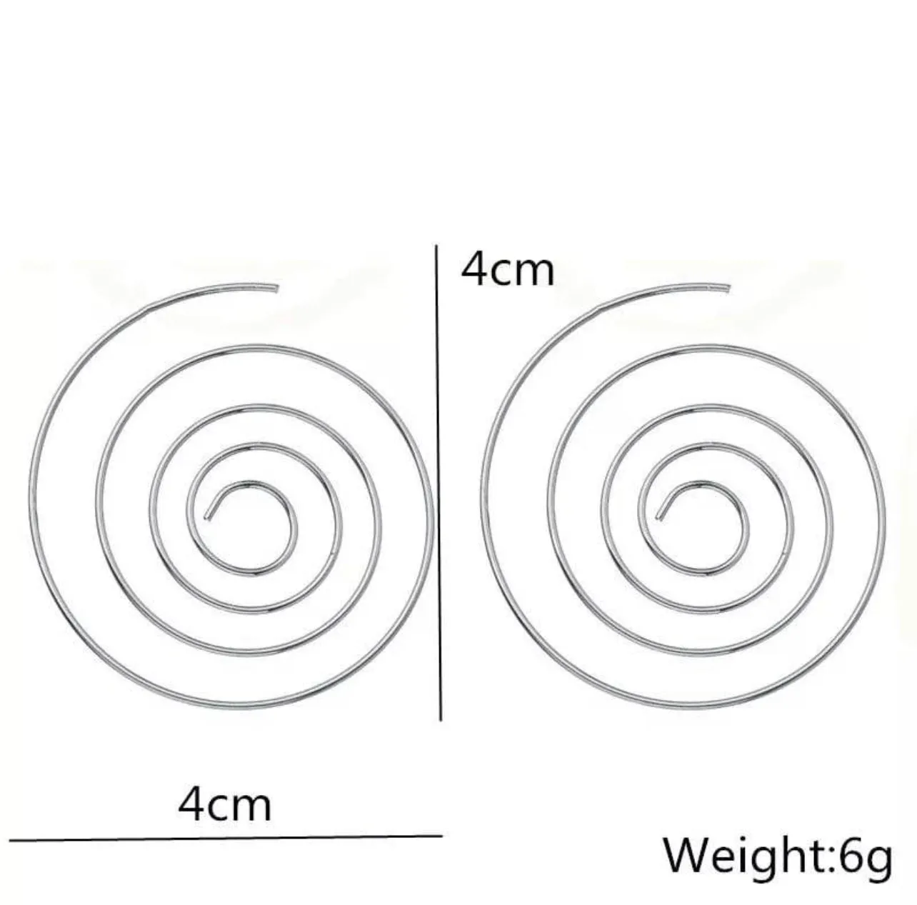 Spiral earring