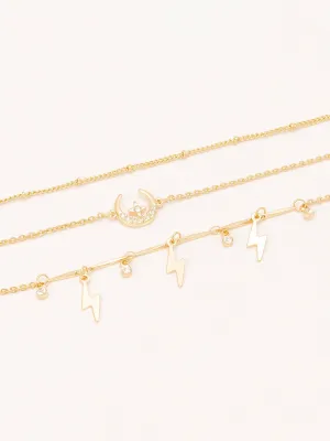 Stromy Night Bracelet Set