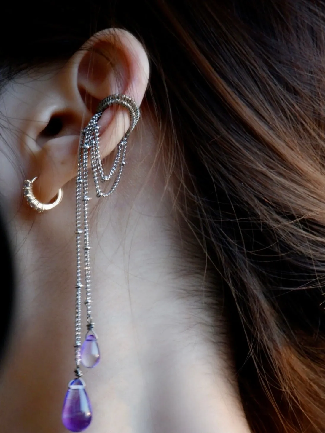 [Sweden] Handmade Dreams Silver Earring Ear Clip