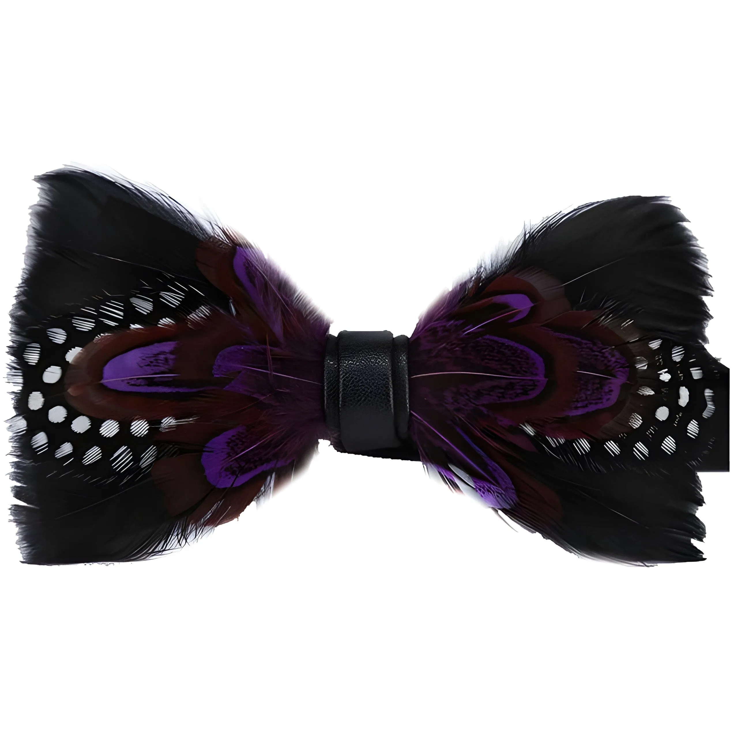 The "Luca" Peacock Feather Bow Tie - Multiple Colors