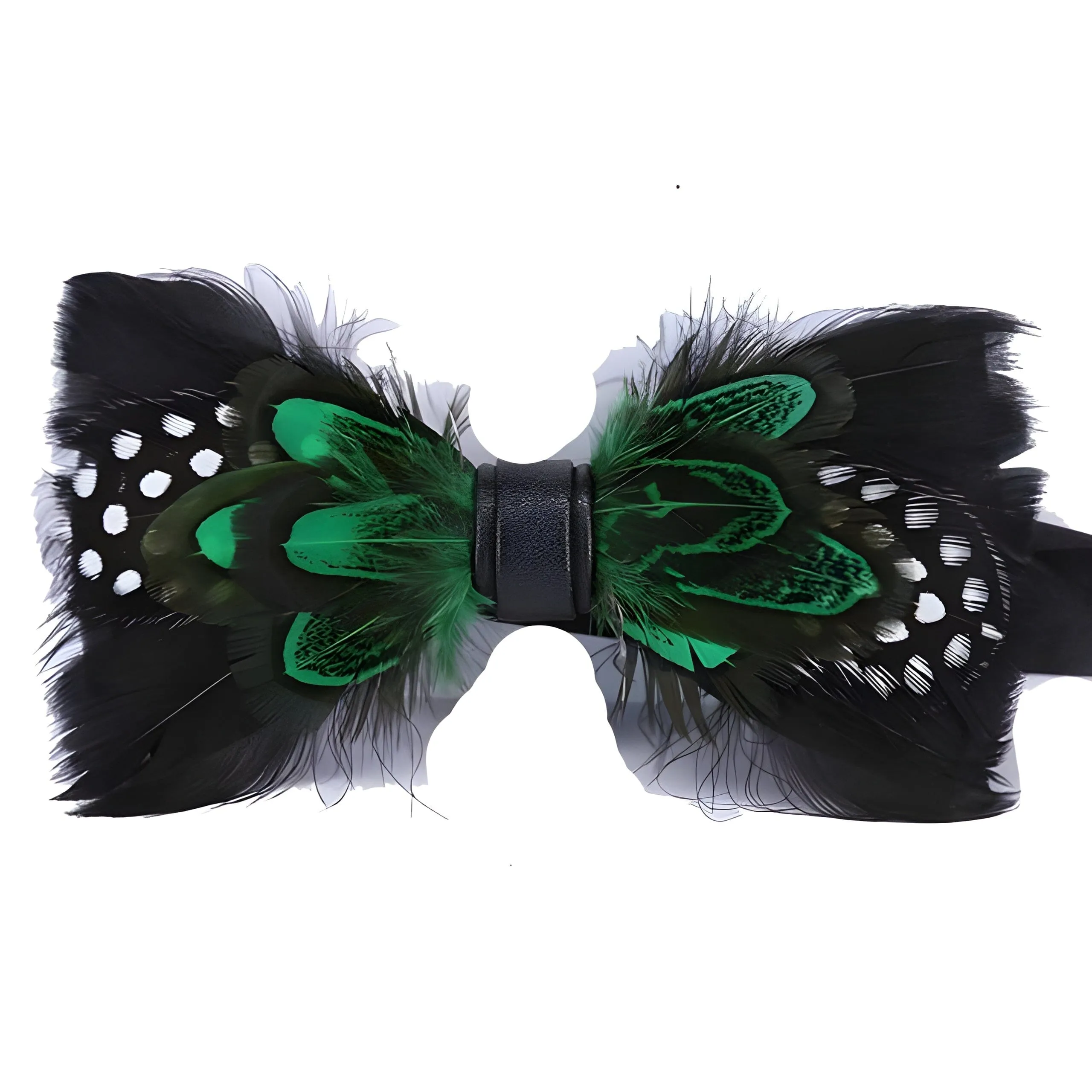 The "Luca" Peacock Feather Bow Tie - Multiple Colors