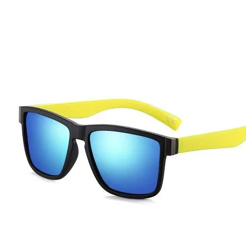 West Louis Classic Polarized Coating Black Frame Sunglasses