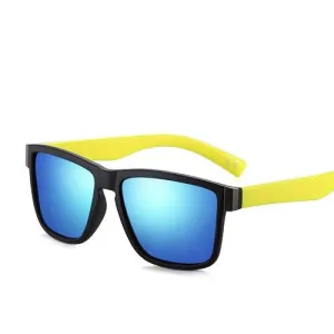 West Louis Classic Polarized Coating Black Frame Sunglasses